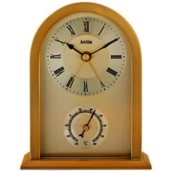 Acctim Highgrove Mantel Clock, Gold